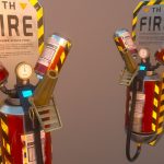 Khái niệm mới cho bình chữa cháy mới trong không gian