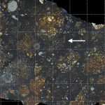 Một mảnh nhỏ của sao chổi được tìm thấy bên trong một thiên thạch