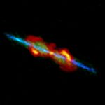 Điểm ALMA của ngôi sao già bắt đầu biến chất