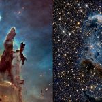 Một đêm đầy sao trong Trụ cột của Sáng tạo (Pillars of Creation)