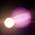 Hành tinh khổng lồ nhanh chóng quay quanh một ngôi sao nhỏ đang chết dần chết mòn