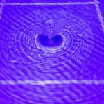 Lần đầu tiên quan sát thấy phản ứng ngược trong mô phỏng lỗ đen