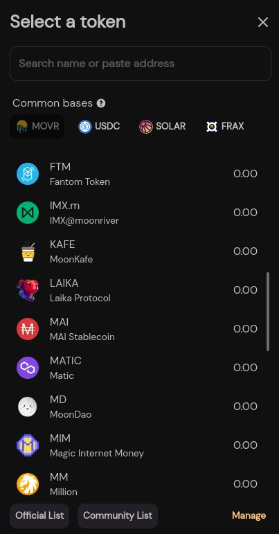 Sàn giao dịch SolarBeam là dApp dựa trên Moonriver