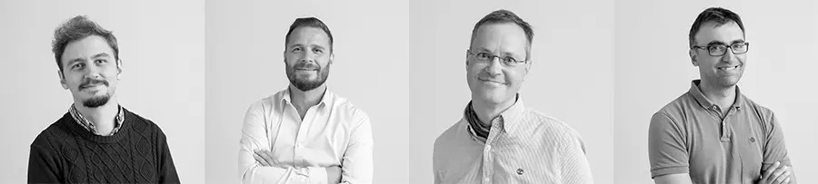 Một số thành viên trong nhóm: Henri Pihkala, Nikke Nylund, Risto Karjalainen, Michael Malka