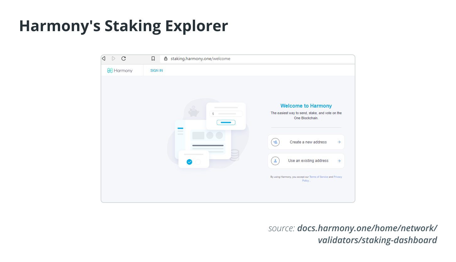 Staking Explorer giúp việc ủy ​​quyền, gửi thanh toán và xem thông tin về trình xác thực trở nên đơn giản
